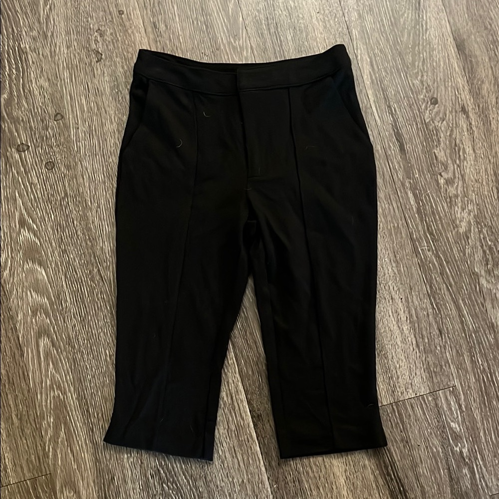 Black Cropped Pants